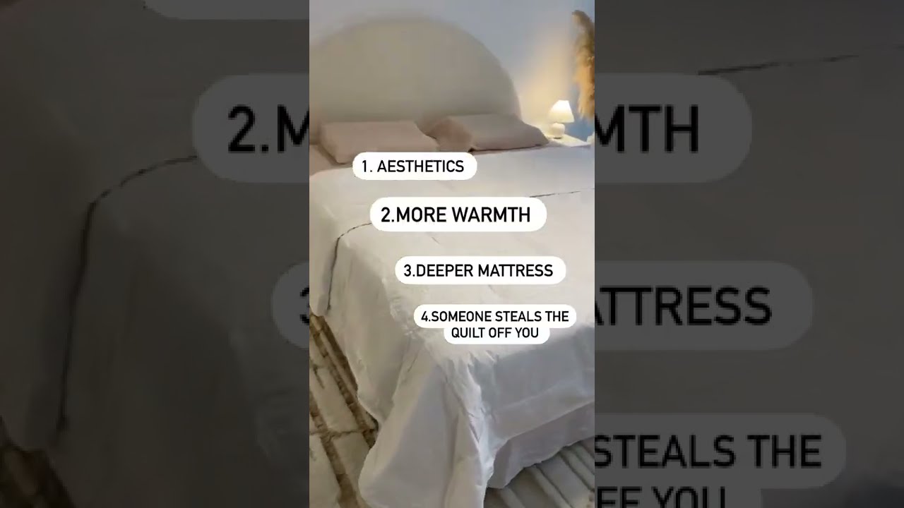 4 Reasons Why You Should upsize your quilt/Duvet