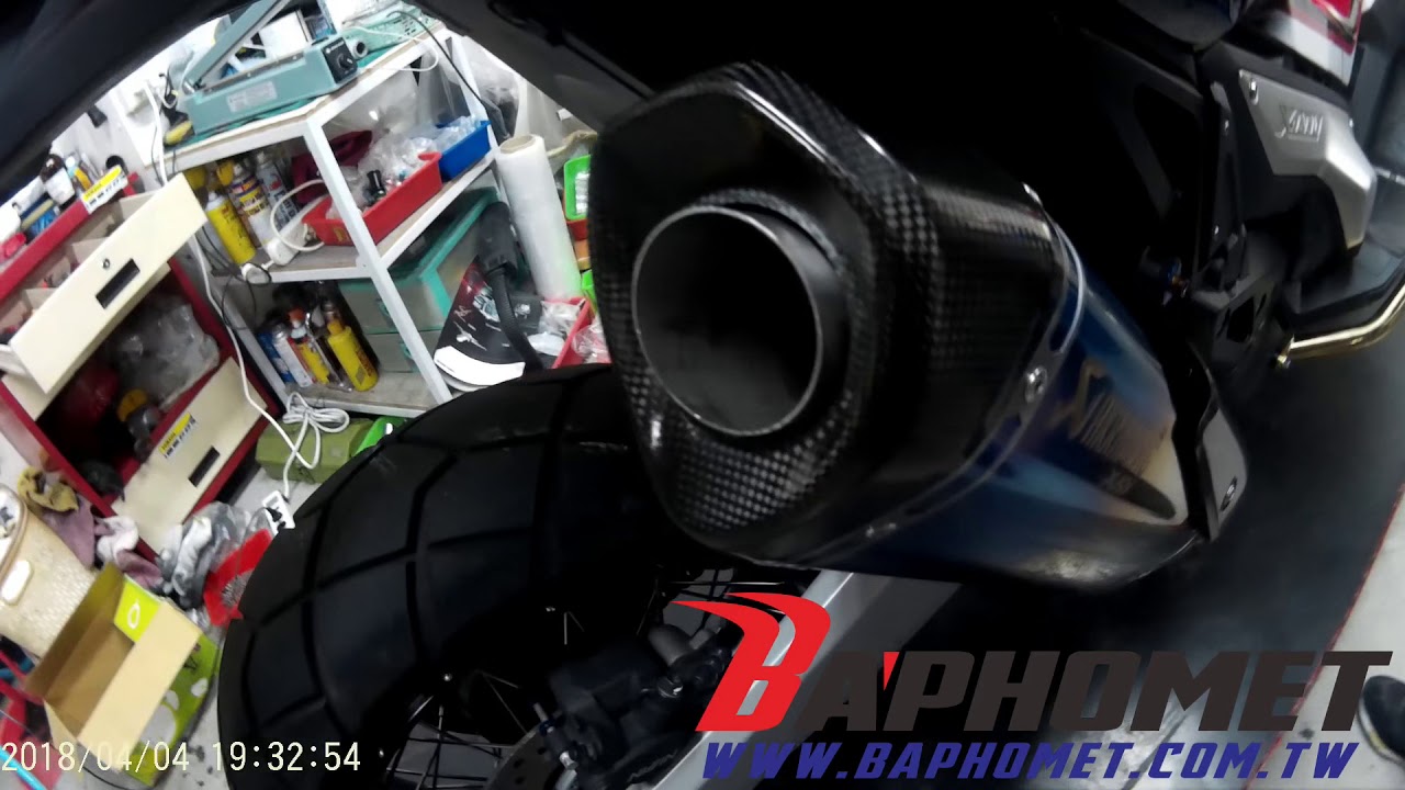 HONDA X-ADV750 原廠前段 AKRAPOVIC蠍子專用尾段