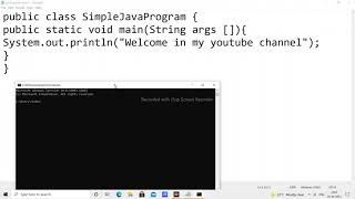 How to Compile and Run Java Program in Command Prompt (CMD)