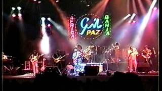Reppolho com Gilberto Gil durante Turnê no Japão - Toquio - 06 -09-1986