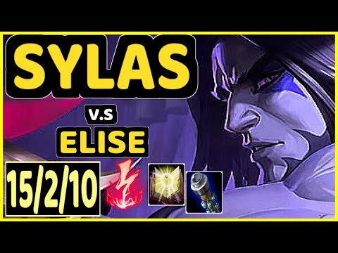 SELFMADE (SYLAS) vs ELISE - 15/2/10 KDA JUNGLE CHALLENGER GAMEPLAY - EUW