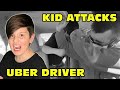 Kid Attacks A Uber Driver After Getting Kicked Out Of Car Original