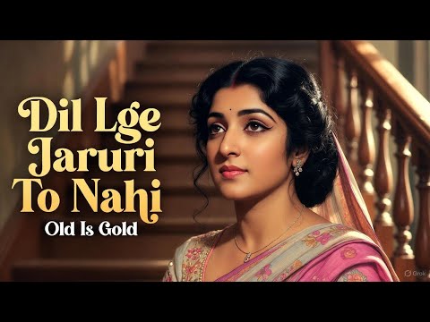 Dil Lage Jaruri To Nahi | Old Bollywood Emotional Song | Nostalgic Heart songs | Old Filmy Song 