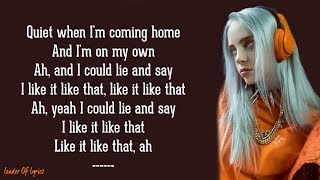 Billie Eilish - when the party&#39;s over (Lyrics)