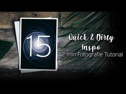 #15 Q&DI - Kreative Fotografie Idee für Zuhause, Licht am Ende des Tunnels