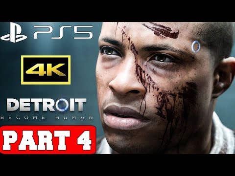 Detroit: Become Human PS5 Ending Gameplay Walkthrough Part 4 - No Commentary (4K 60FPS Full Game)