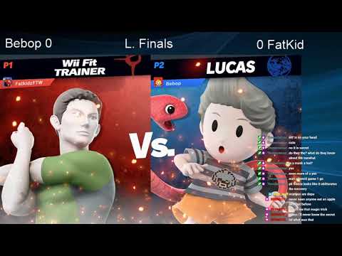 CWA Wifi Weekly 41- Bebop (Lucas) vs Fatkid (Wii Fit Trainer) Losers Finals