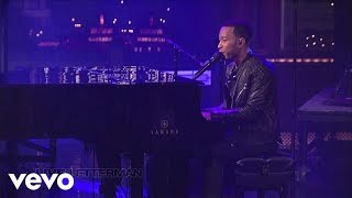 John Legend - Who Do We Think We Are (Live on Letterman)