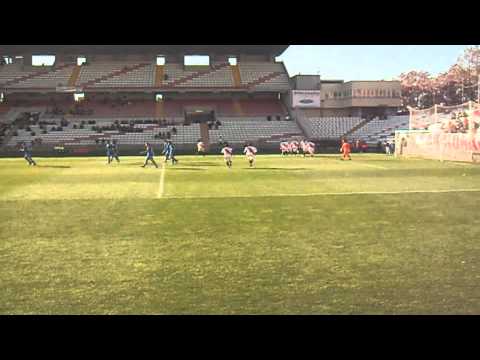 Rayo Vallecano B 1 - 0 Real Oviedo (Gol de Roberto) Estadio de Vallecas