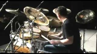 Gavin Harrison &quot;The best Drummer&quot; at PASIC 2008  Slippin&#39; Away