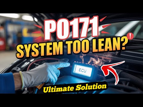 P0171 System Too Lean Bank 1 || Ultimate Guide + Solution 💯