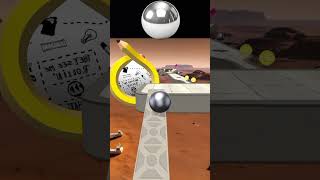 Iron Ball Challenge on Space Track 🚀⚙️ | Rolling Adventure #goingballs #gameplay