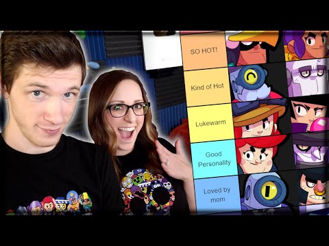 🔥 My Wife Rates Brawler HOTNESS! 🔥 | Brawl Stars Hot Tier List