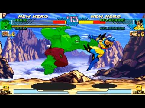 [TAS] Wolverine VS Hulk (Marvel VS Capcom)