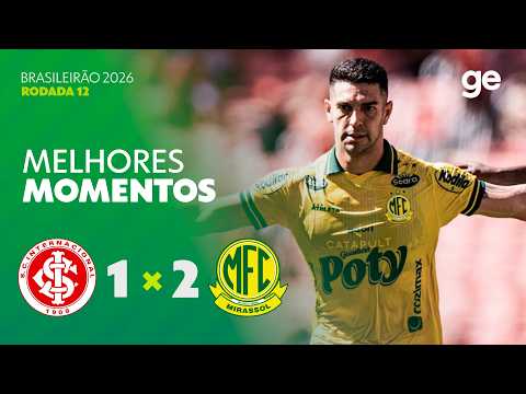 Internacional 1 X 0 Mirassol | Melhores momentos | Brasileirão 2026