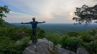 Solo Camping On The Highest Mountain In Alabama During A Storm !!