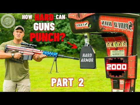 How HARD Can A Gun PUNCH ??? (PART 2)