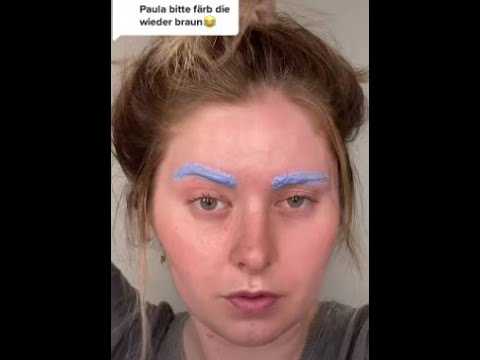 Paulas Augenbrauen - mir gefallen meine weißen Augenbrauen 🤫🤍