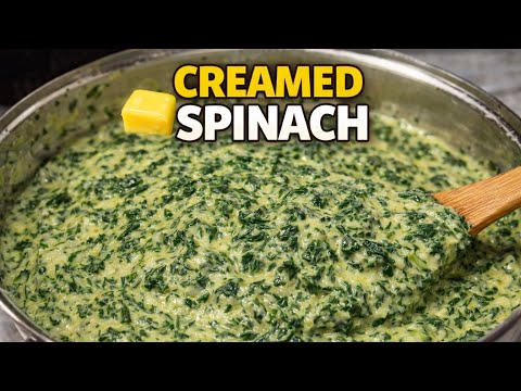 The Best Creamed Spinach Recipe Side Dish From Home