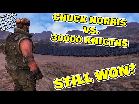 CHUCK NORRIS vs. 30000 KNIGHTS! (Ultimate Epic Battle Simulator)