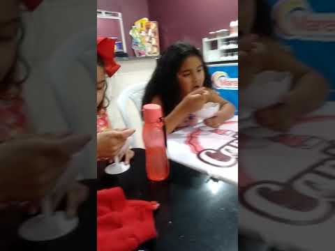 Maria Clara Mariza e Cilene sorvete