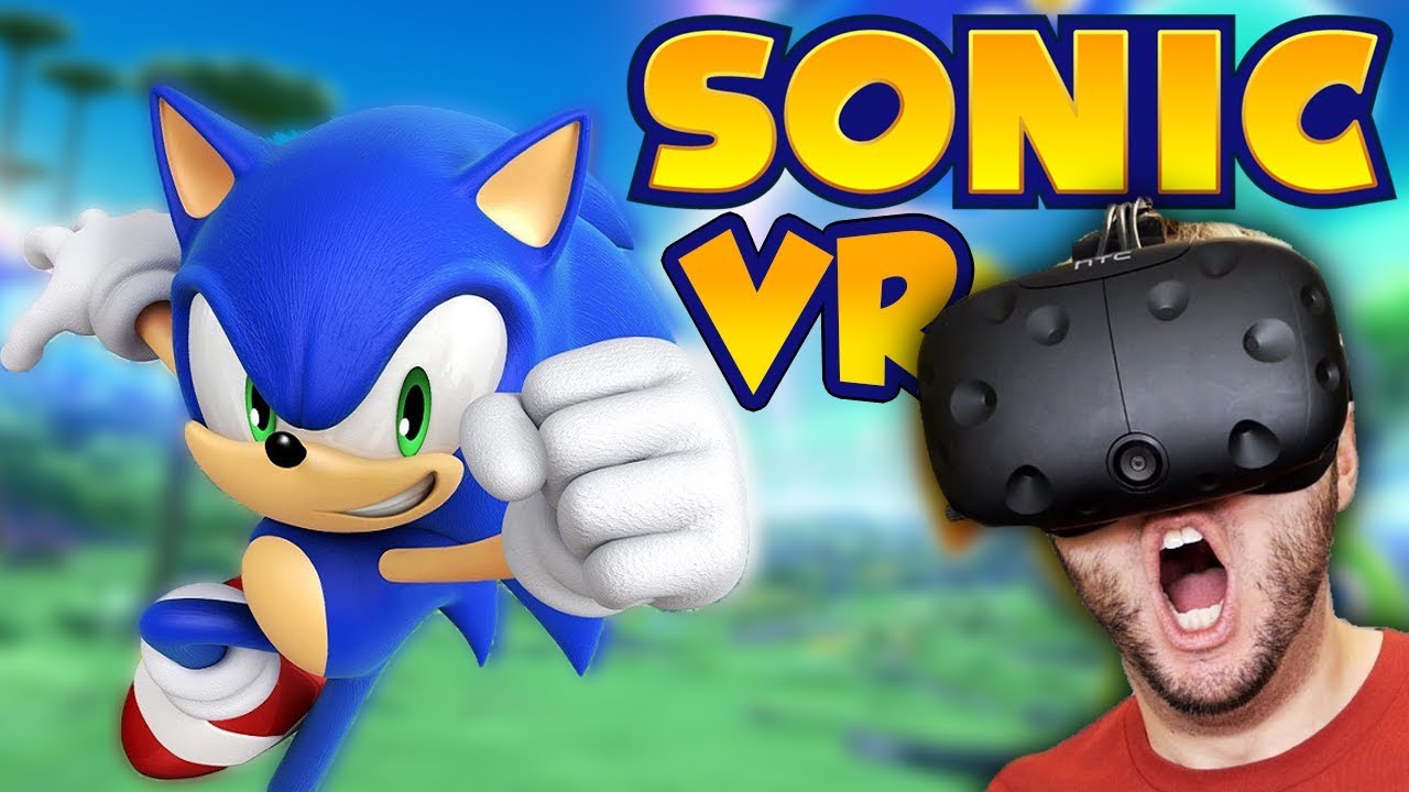 SONIC THE HEDGEHOG IN VIRTUAL REALITY! | Sonic VR Gameplay (HTC Vive)