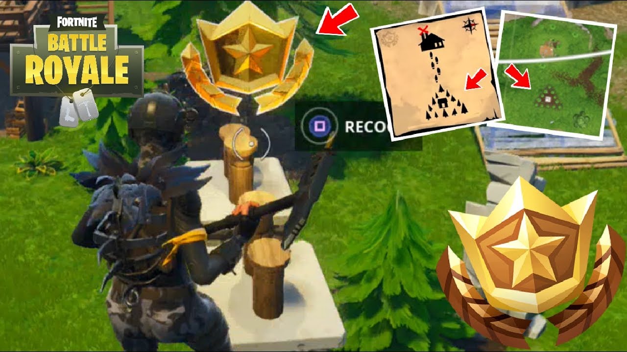 letrero del mapa del tesoro fortnite semana 8 - guia fortnite battle royale video y mapa del tesoro de charca chorreante  guia fortnite battle royale video y mapa del tesoro de charca chorreante - letrero del mapa del tesoro fortnite semana 8