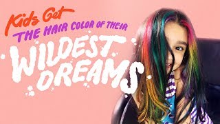Kids Get the Hair Color of Their Wildest Dreams | HiHo Kids