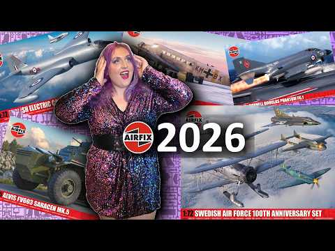 ALL New Airfix 2026 Kits Revealed! (Full Range Launch Breakdown)
