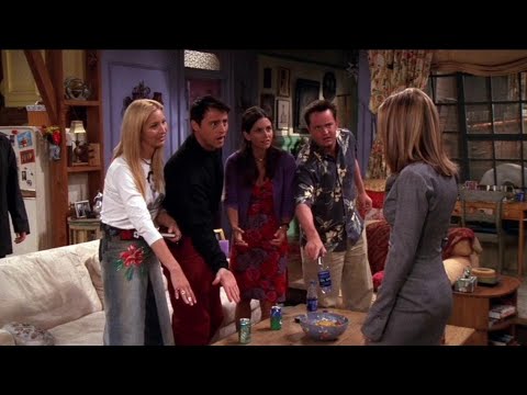 Friends | Bloopers | The One With The Videotape | Chandler, Monica, Joey and Phoebe want to see it