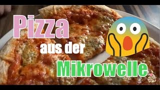 Pizza aus der Mikrowelle TK und frische Bauknecht mit Crisp Funktion Testbericht