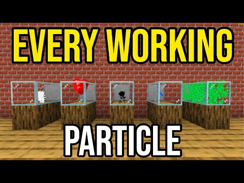 Every Working Particle Command | Minecraft PS4/Xbox/PE/Bedrock