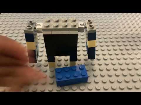 How to make a Lego custom warden from minecraft (tutorial)