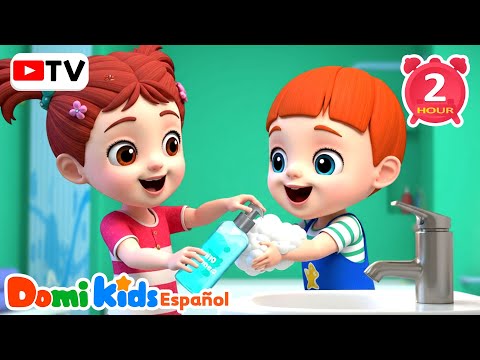 🚿👐 ¡Hora de Lavar las Manos! Canción Divertida | Canciones Infantiles | Domi Kids
