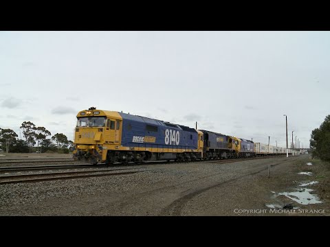 7902V Mildura Container Freight - PoathTV Australian Trains & Railways
