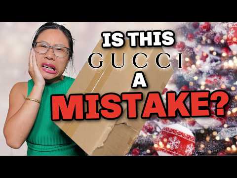 I Bought A USED & OLD Vintage GUCCI Bag For Christmas 2025 (Do I Regret It?) Mod Shots + What Fits