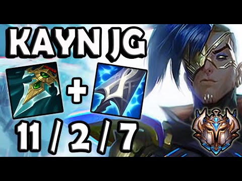 OTP KAYN vs NIDALEE [ JUNGLE ] Lol Challenger Korea 11.5