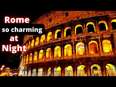Rome, Italy. Rome Is So Beautiful At Night. Rome 2022