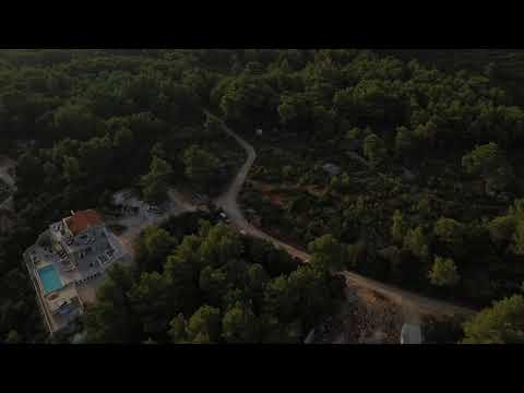 Faltboot Reviere Kroatien aus der Luft (Hvar & Markarska)