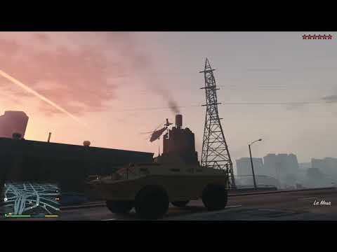 Grand Theft Auto V RDE 4.0.1 Trevor's APC Rampage + Escape