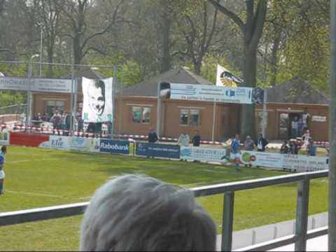 Slippertje Kloetinge-doelman Jaco van der Schee