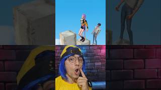 PINK BOX REACT Rumi & Jinu Battle #shorts  #roblox