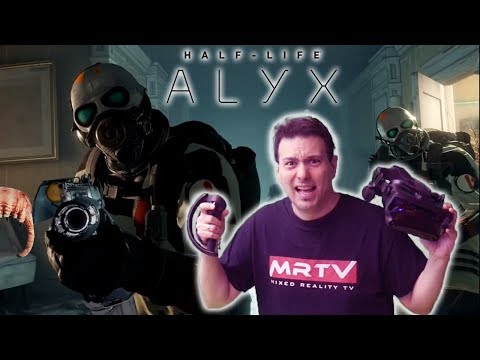 Ich laufe durch City 17 - Mit den Cybershoes! Half-Life: Alyx Begehung...Live!