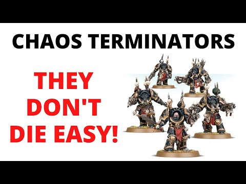 Chaos Terminators Review - The STRONGEST Chaos Elites in the Codex?