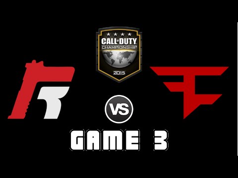 COD Champs 2015: Team Revenge vs Faze Red - GAME 3 - Lower Finals