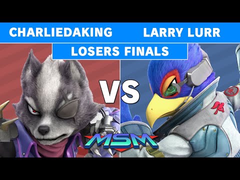 MSM 224 - Charliedaking (Wolf) Vs Larry Lurr (Falco) Losers Finals - Smash Ultimate