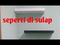 Penting cara membuat rak dinding tanpa penyangga ambalan terbang, terbaru!