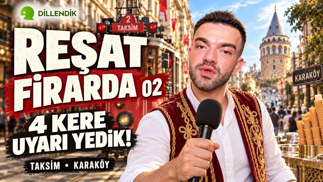 Röportaj Çekerken 4 Kere Kovulduk! 😅 Taksim & Karaköy | Reşat Firarda #2
