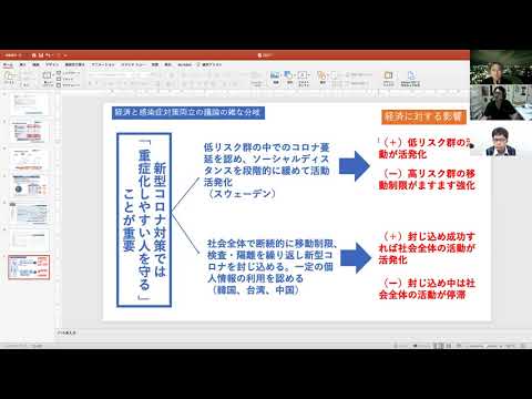 経済経営学科 第40回：新型コロナ対策をめぐる議論の整理と今後の戦略
