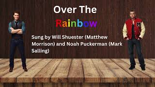 Glee - Over The Rainbow (Lyrics)